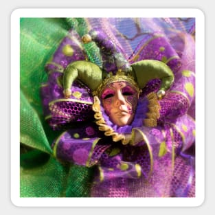 Mardi Gras Decoration Sticker